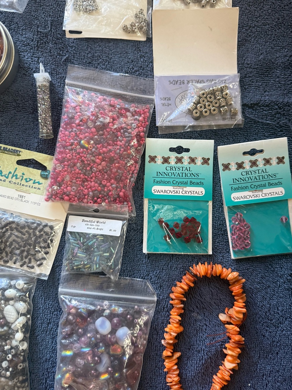 Large Jewelry Making Supplies & Beading Lot – Estate Find – 4 lbs 11.9 oz - Picture 7 of 16